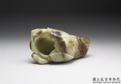 图片[2]-Jade flower holder in the shape of a magnolia blossom, Ming dynasty (1368-1644)-China Archive